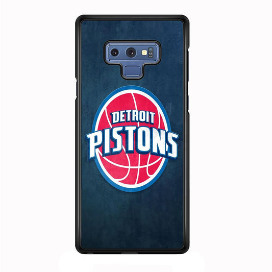 NBA Detroit Pistons Basketball 002 Samsung Galaxy Note 9 Case-Plastic / Full Wrap (3D Case)-Xtracase