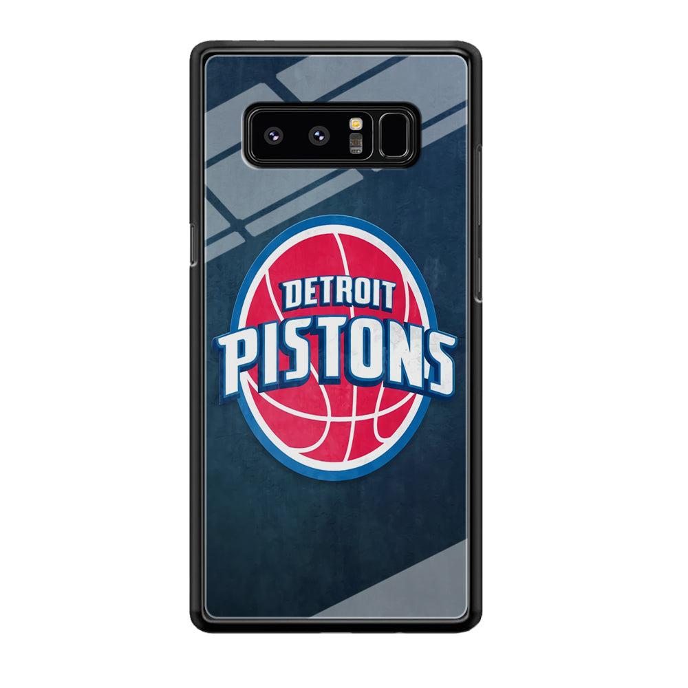 NBA Detroit Pistons Basketball 002 Samsung Galaxy Note 8 Case