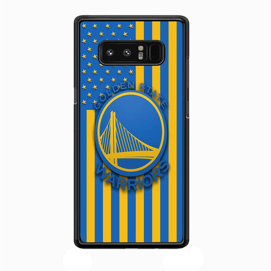 NBA Golden State Warriors Basketball 001 Samsung Galaxy Note 8 Case-Plastic / Full Wrap (3D Case)-Xtracase