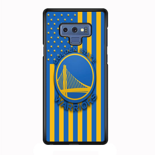 NBA Golden State Warriors Basketball 001 Samsung Galaxy Note 9 Case-Plastic / Full Wrap (3D Case)-Xtracase