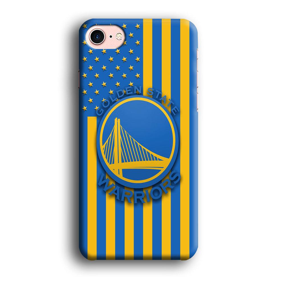 NBA Golden State Warriors Basketball 001 iPhone SE 2020 Case-Plastic / Full Wrap (3D Case)-Xtracase