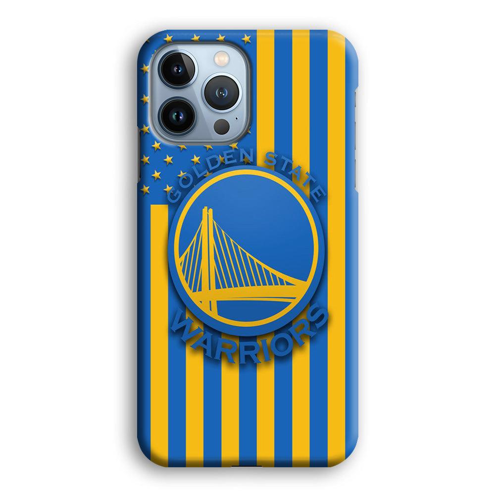 NBA Golden State Warriors Basketball 001 iPhone 13 Pro Case-Plastic / Full Wrap (3D Case)-Xtracase
