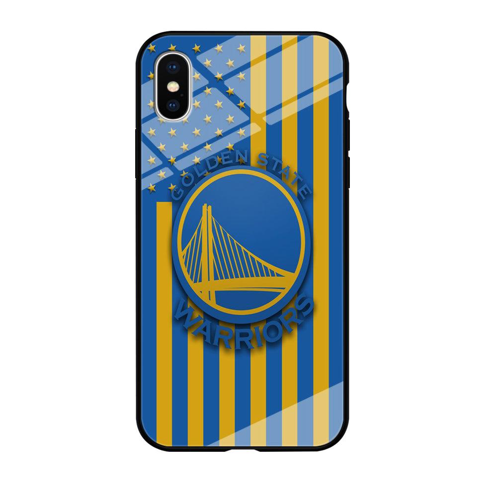 NBA Golden State Warriors Basketball 001 iPhone Xs Max Case-Tempered Glass Case-Xtracase