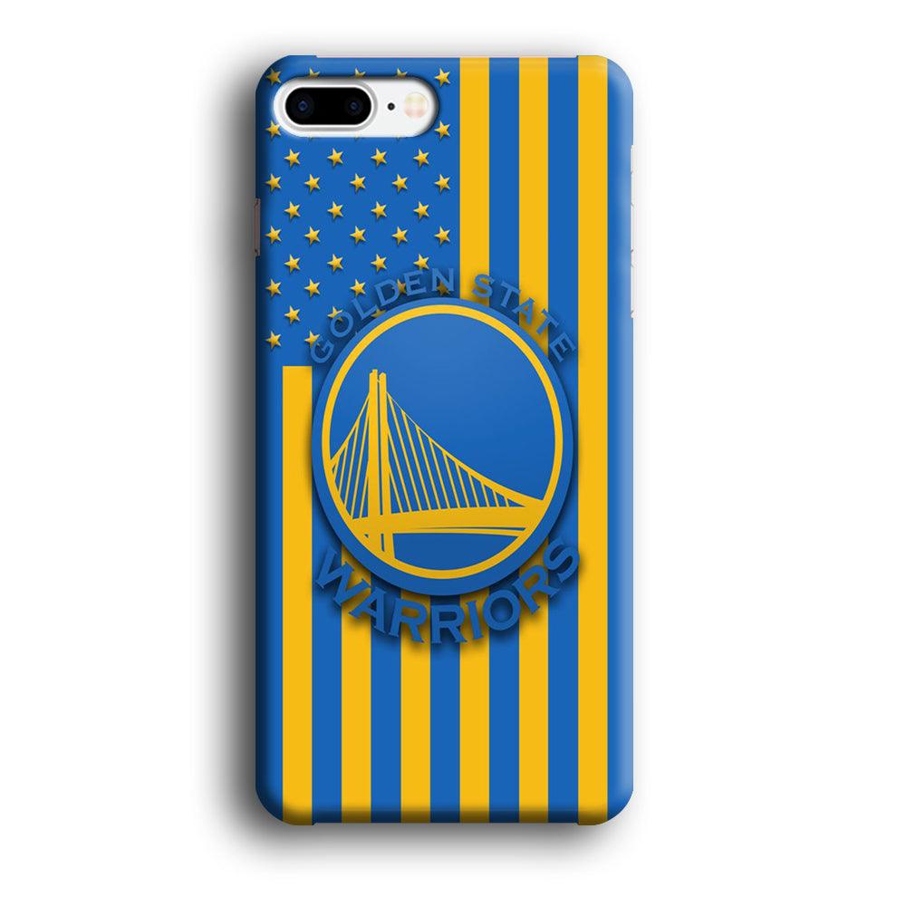 NBA Golden State Warriors Basketball 001 iPhone 7 Plus Case-Plastic / Full Wrap (3D Case)-Xtracase