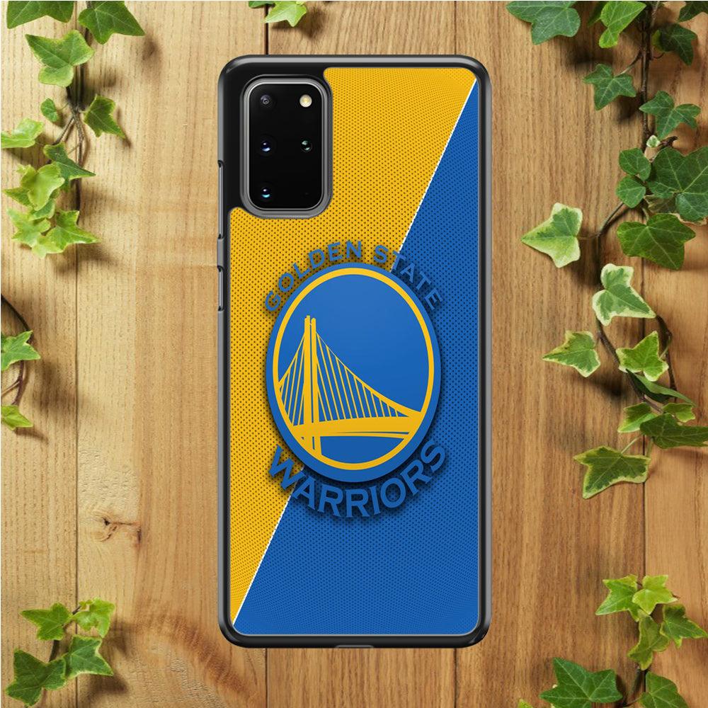 NBA Golden State Warriors Basketball 002 Samsung Galaxy S20 Plus Case-Rubber / White (2D Case)-Xtracase