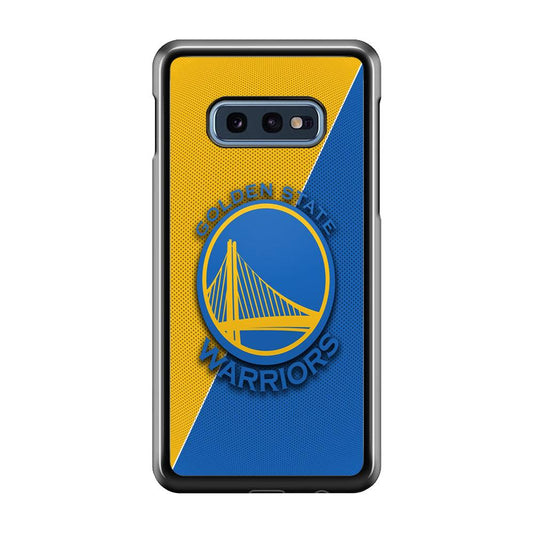 NBA Golden State Warriors Basketball 002 Samsung Galaxy S10E Case-Plastic / Full Wrap (3D Case)-Xtracase