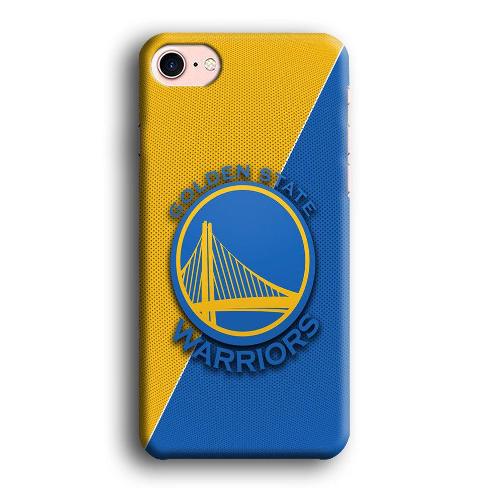 NBA Golden State Warriors Basketball 002 iPhone SE 2020 Case-Plastic / Full Wrap (3D Case)-Xtracase