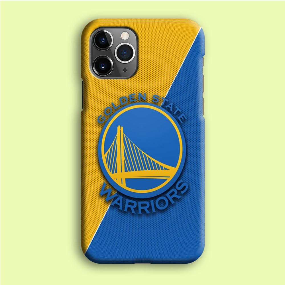NBA Golden State Warriors Basketball 002 iPhone 12 Pro Case-Plastic / Full Wrap (3D Case)-Xtracase