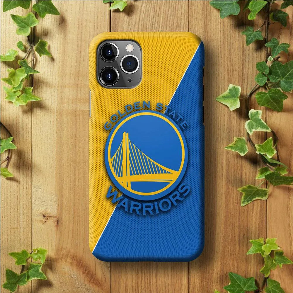 NBA Golden State Warriors Basketball 002 iPhone 11 Pro Case-Plastic / Full Wrap (3D Case)-Xtracase