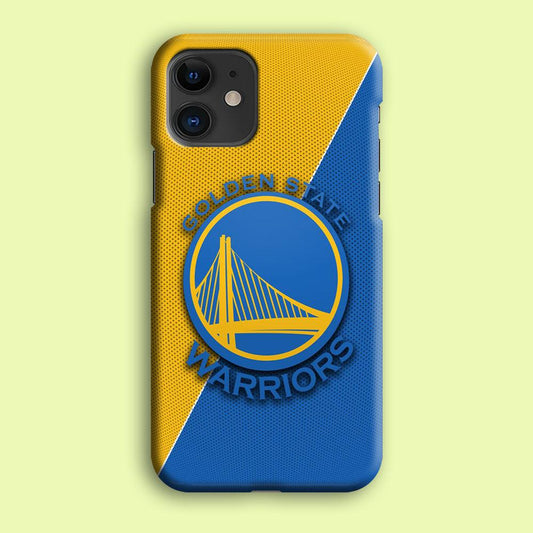 NBA Golden State Warriors Basketball 002 iPhone 12 Mini Case-Plastic / Full Wrap (3D Case)-Xtracase