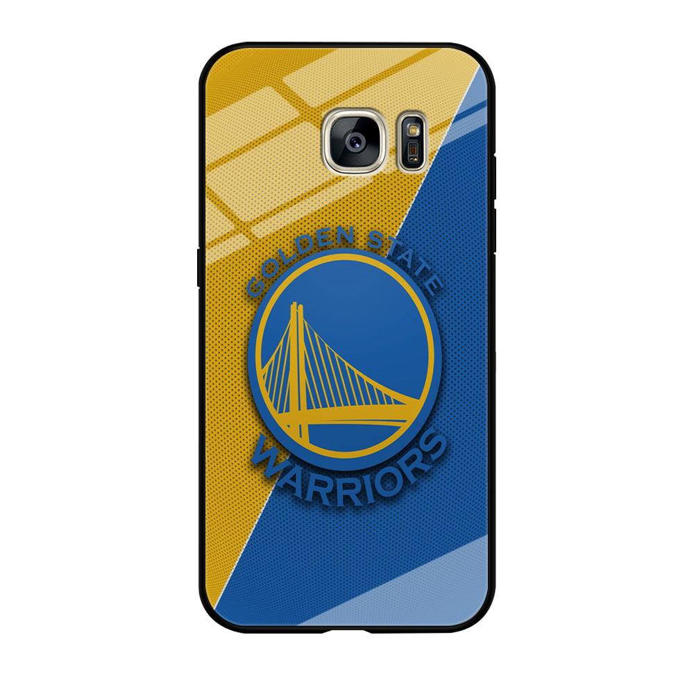 NBA Golden State Warriors Basketball 002 Samsung Galaxy S7 Edge Case-Tempered Glass Case-Xtracase