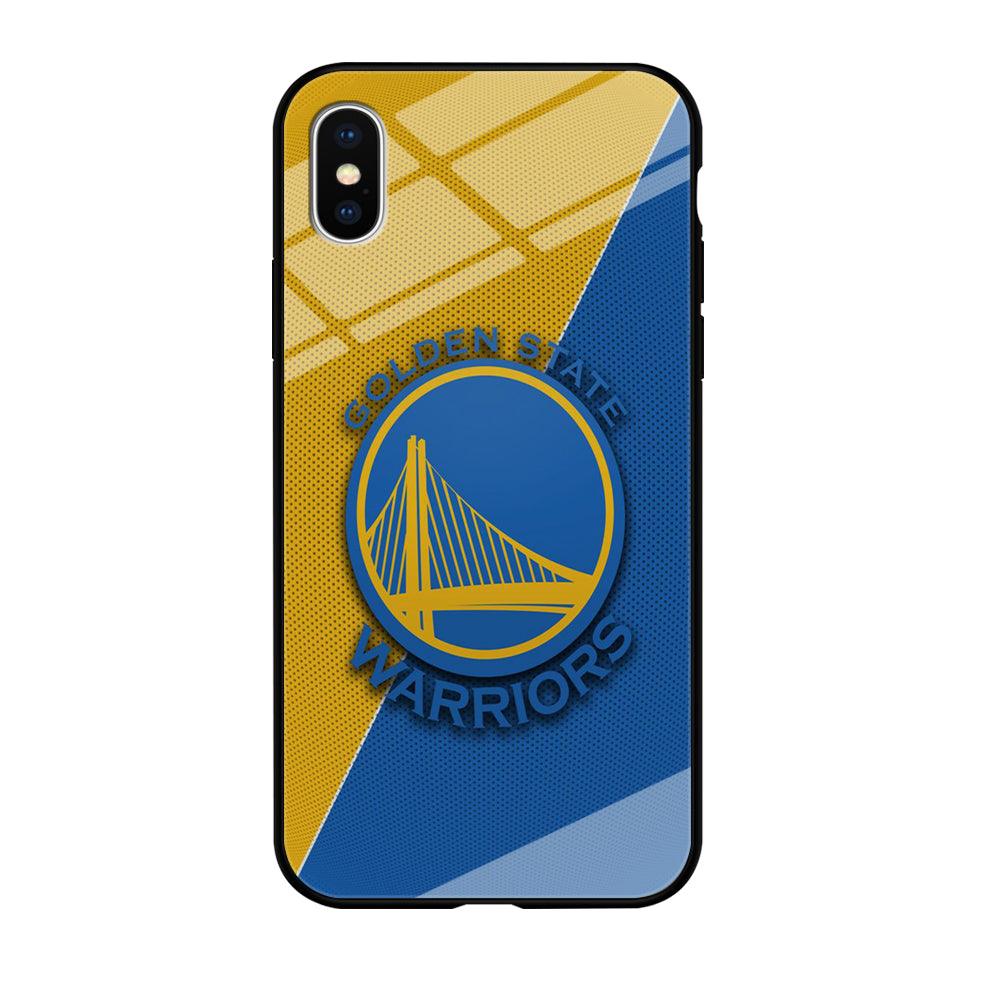 NBA Golden State Warriors Basketball 002 iPhone X Case-Tempered Glass Case-Xtracase