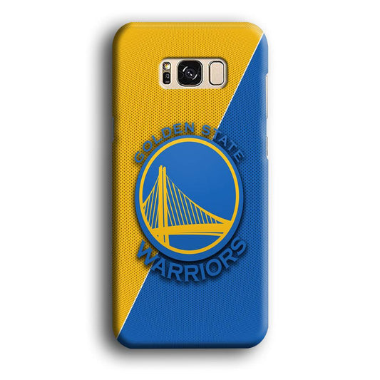 NBA Golden State Warriors Basketball 002 Samsung Galaxy S8 Case-Plastic / Full Wrap (3D Case)-Xtracase