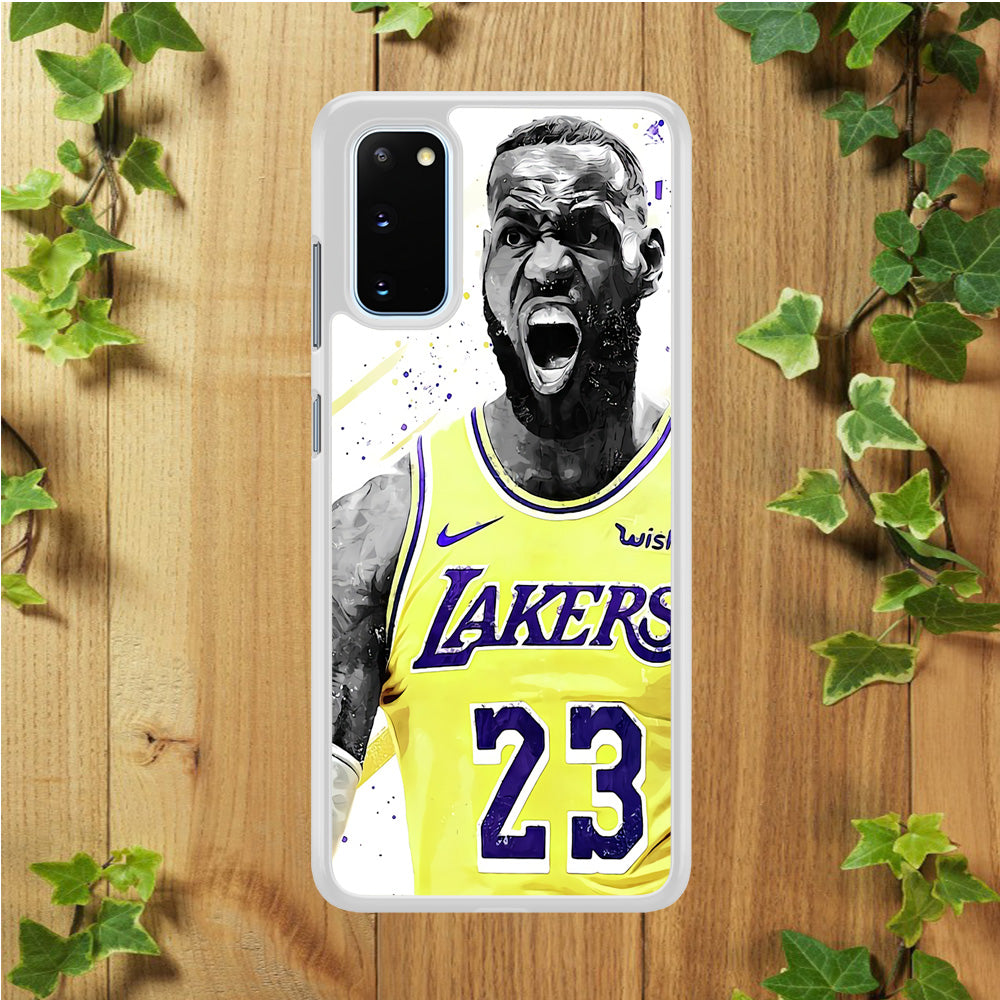 NBA Lebron James Los Angeles Samsung Galaxy S20 Case