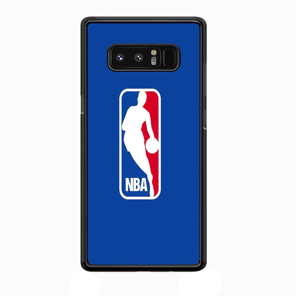 NBA Logo Samsung Galaxy Note 8 Case-Plastic / Full Wrap (3D Case)-Xtracase