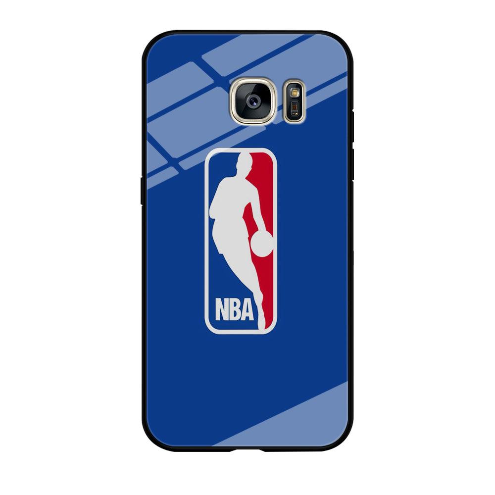 NBA Logo Samsung Galaxy S7 Edge Case-Tempered Glass Case-Xtracase