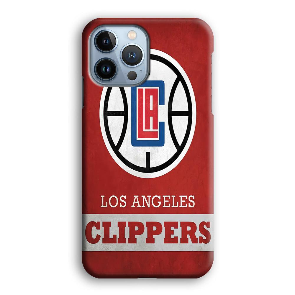 NBA Los Angeles Clippers Basketball 001 iPhone 13 Pro Max Case-Plastic / Full Wrap (3D Case)-Xtracase