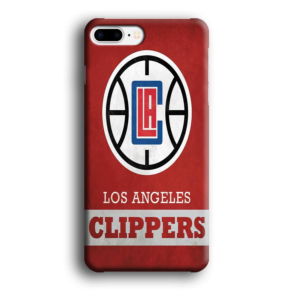 NBA Los Angeles Clippers Basketball 001 iPhone 7 Plus Case-Plastic / Full Wrap (3D Case)-Xtracase