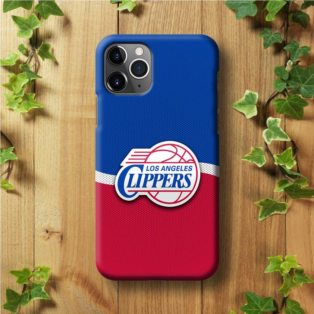 NBA Los Angeles Clippers Basketball 002 iPhone 11 Pro Case-Plastic / Full Wrap (3D Case)-Xtracase