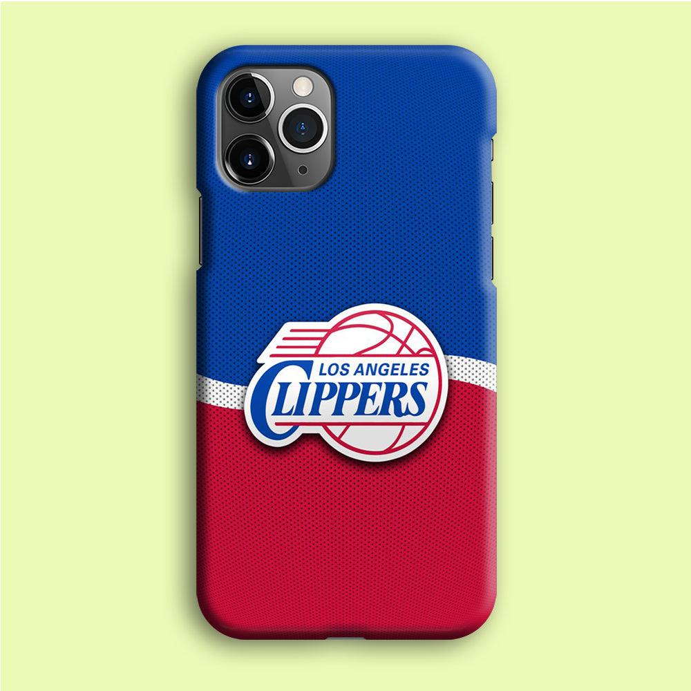 NBA Los Angeles Clippers Basketball 002 iPhone 12 Pro Case-Plastic / Full Wrap (3D Case)-Xtracase