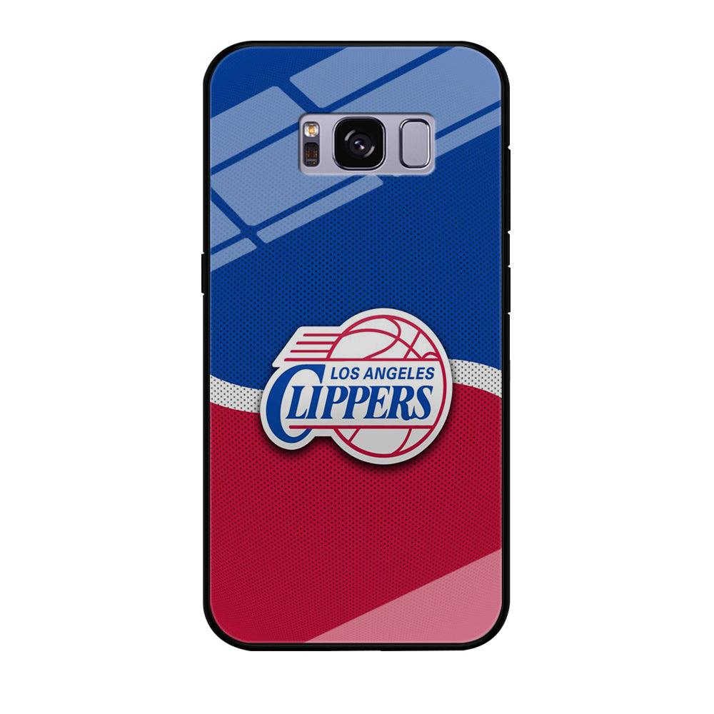 NBA Los Angeles Clippers Basketball 002 Samsung Galaxy S8 Case-Tempered Glass Case-Xtracase