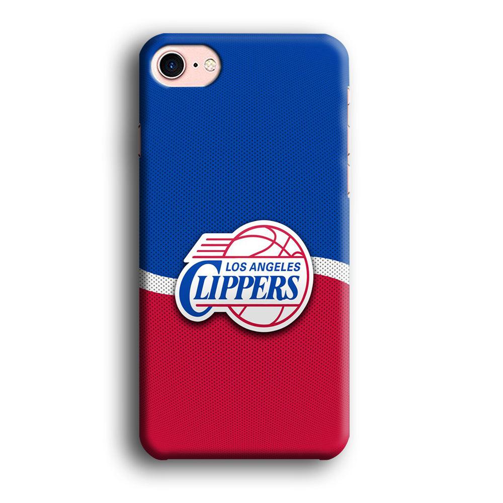 NBA Los Angeles Clippers Basketball 002 iPhone 7 Case-Plastic / Full Wrap (3D Case)-Xtracase