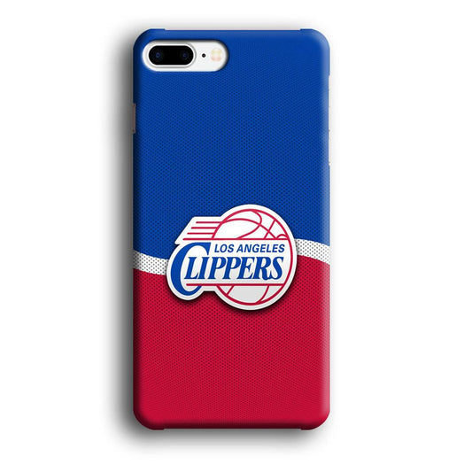 NBA Los Angeles Clippers Basketball 002 iPhone 8 Plus Case-Plastic / Full Wrap (3D Case)-Xtracase