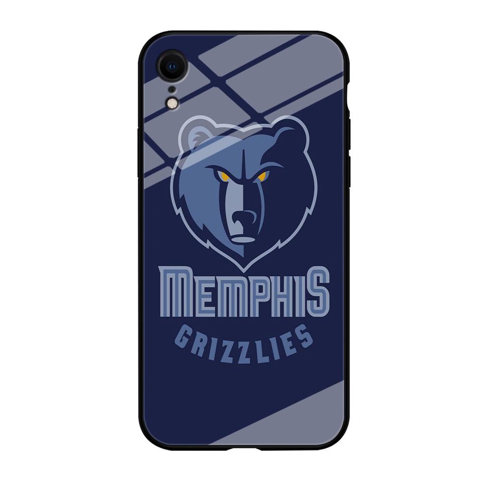NBA Memphis Grizzlies Basketball 001 iPhone XR Case-Tempered Glass Case-Xtracase