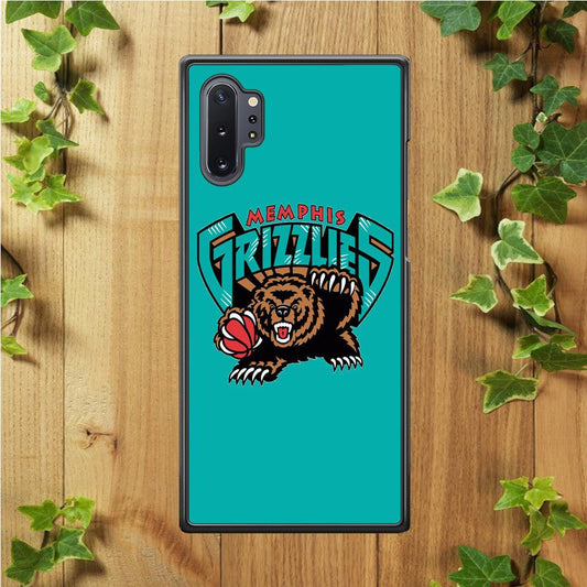 NBA Memphis Grizzlies Basketball 002 Samsung Galaxy Note 10 Plus Case-Plastic / Full Wrap (3D Case)-Xtracase