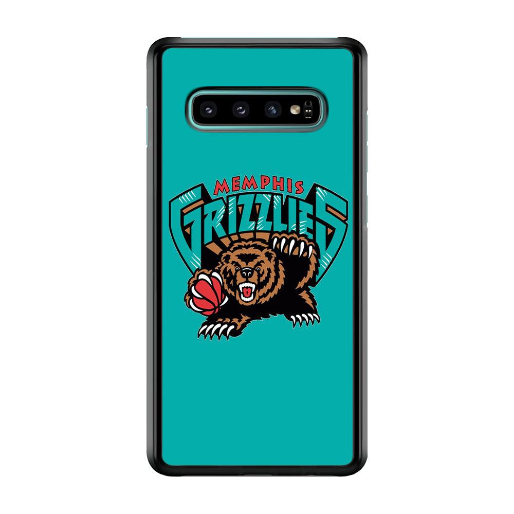 NBA Memphis Grizzlies Basketball 002 Samsung Galaxy S10 Case-Plastic / Full Wrap (3D Case)-Xtracase