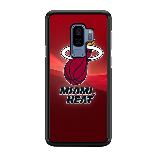 NBA Miami Heat Basketball 001 Samsung Galaxy S9 Plus Case-Plastic / Full Wrap (3D Case)-Xtracase