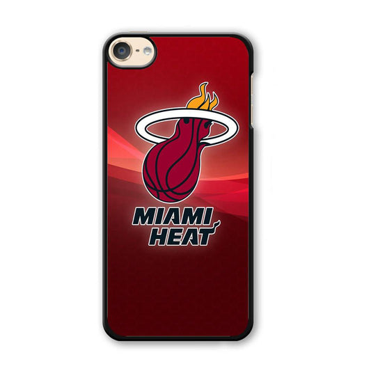 NBA Miami Heat Basketball 001 iPod Touch 6 Case-Plastic / Full Wrap (3D Case)-Xtracase