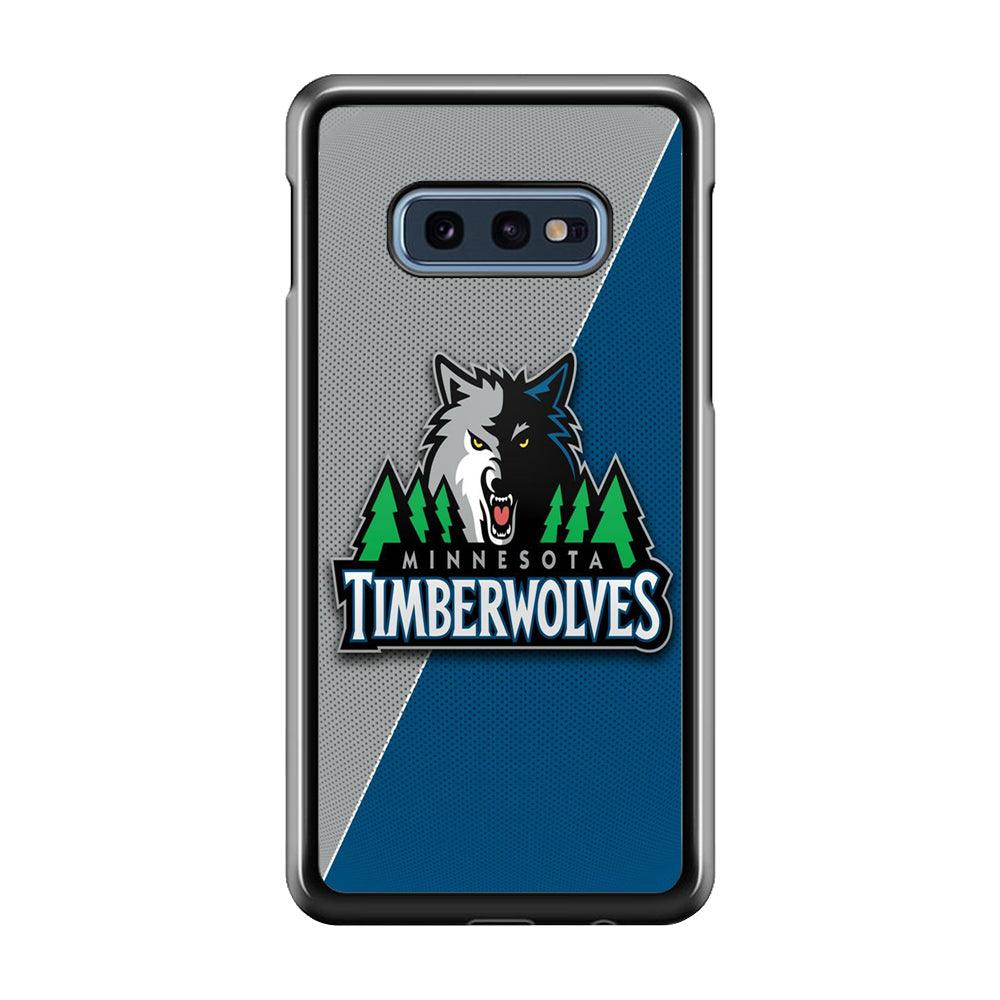 NBA Minnesota Timberwolves Basketball 001 Samsung Galaxy S10E Case-Plastic / Full Wrap (3D Case)-Xtracase