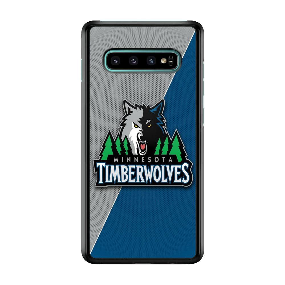 NBA Minnesota Timberwolves Basketball 001 Samsung Galaxy S10 Plus Case-Plastic / Full Wrap (3D Case)-Xtracase