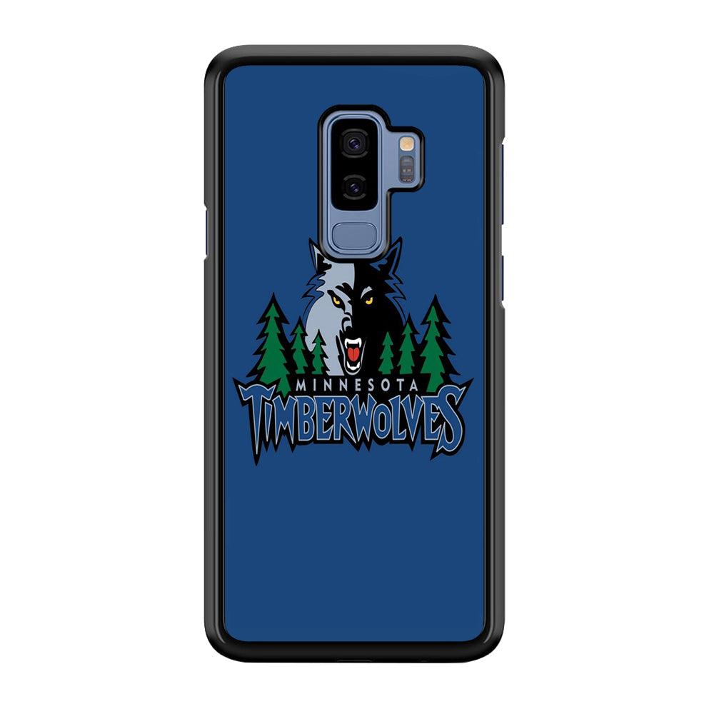 NBA Minnesota Timberwolves Basketball 002 Samsung Galaxy S9 Plus Case-Plastic / Full Wrap (3D Case)-Xtracase