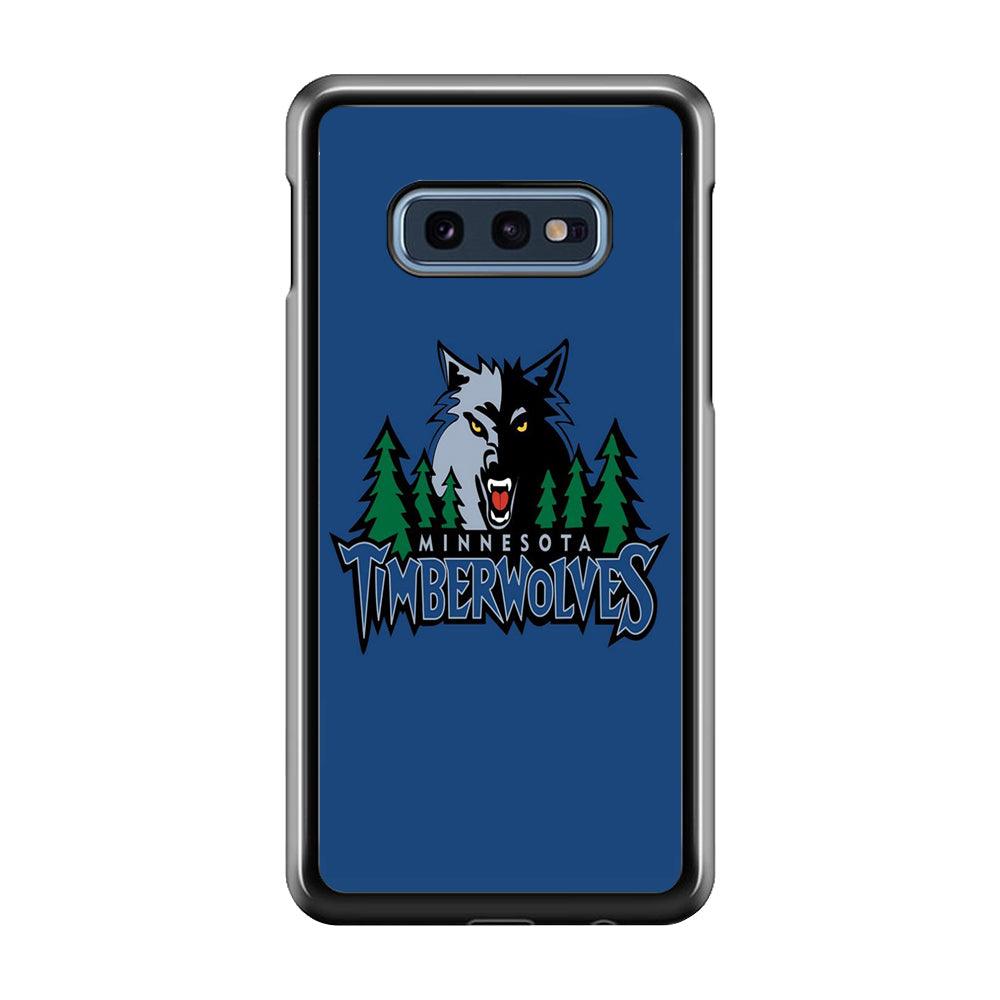 NBA Minnesota Timberwolves Basketball 002 Samsung Galaxy S10E Case-Plastic / Full Wrap (3D Case)-Xtracase