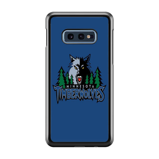 NBA Minnesota Timberwolves Basketball 002 Samsung Galaxy S10E Case-Plastic / Full Wrap (3D Case)-Xtracase