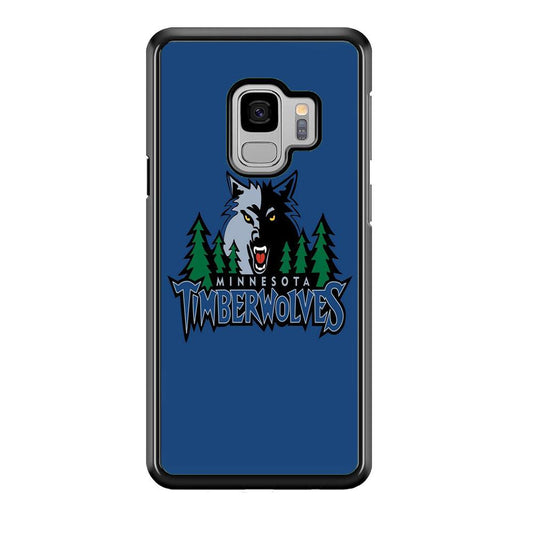 NBA Minnesota Timberwolves Basketball 002 Samsung Galaxy S9 Case-Plastic / Full Wrap (3D Case)-Xtracase