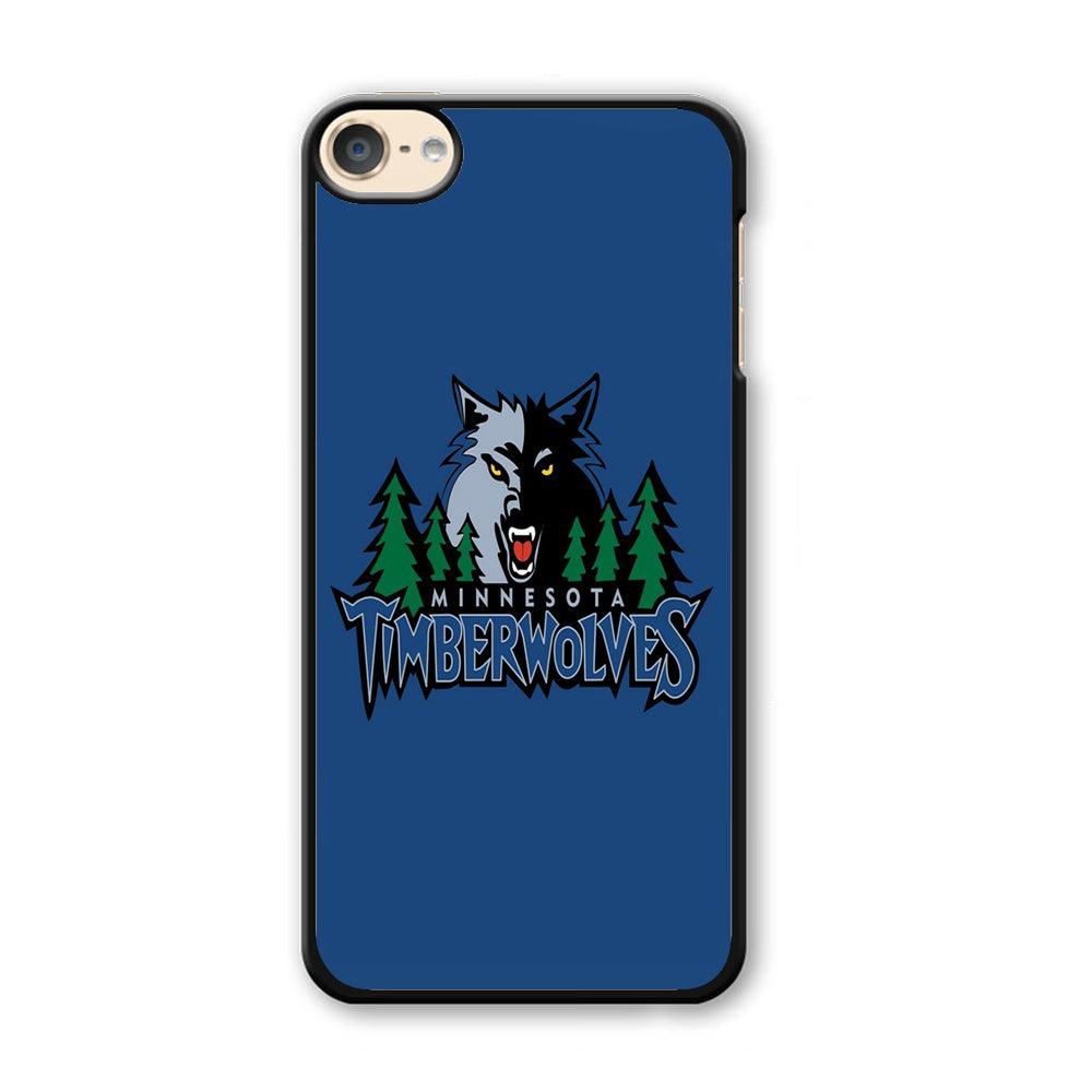 NBA Minnesota Timberwolves Basketball 002 iPod Touch 6 Case-Plastic / Full Wrap (3D Case)-Xtracase