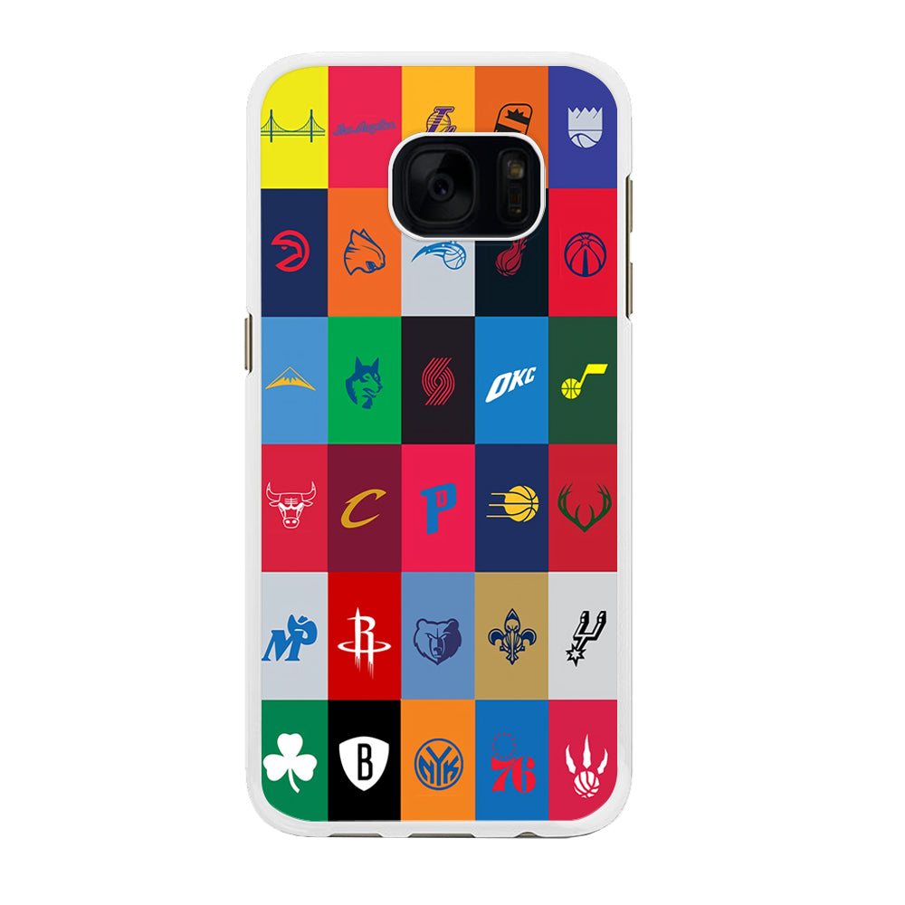NBA Team Logos Samsung Galaxy S7 Case