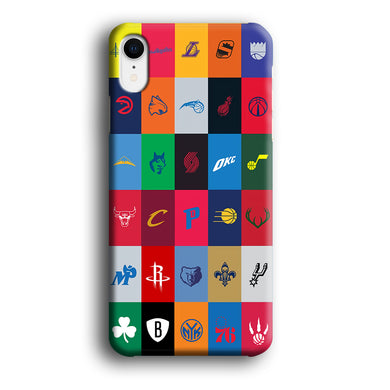 NBA Team Logos iPhone XR Case