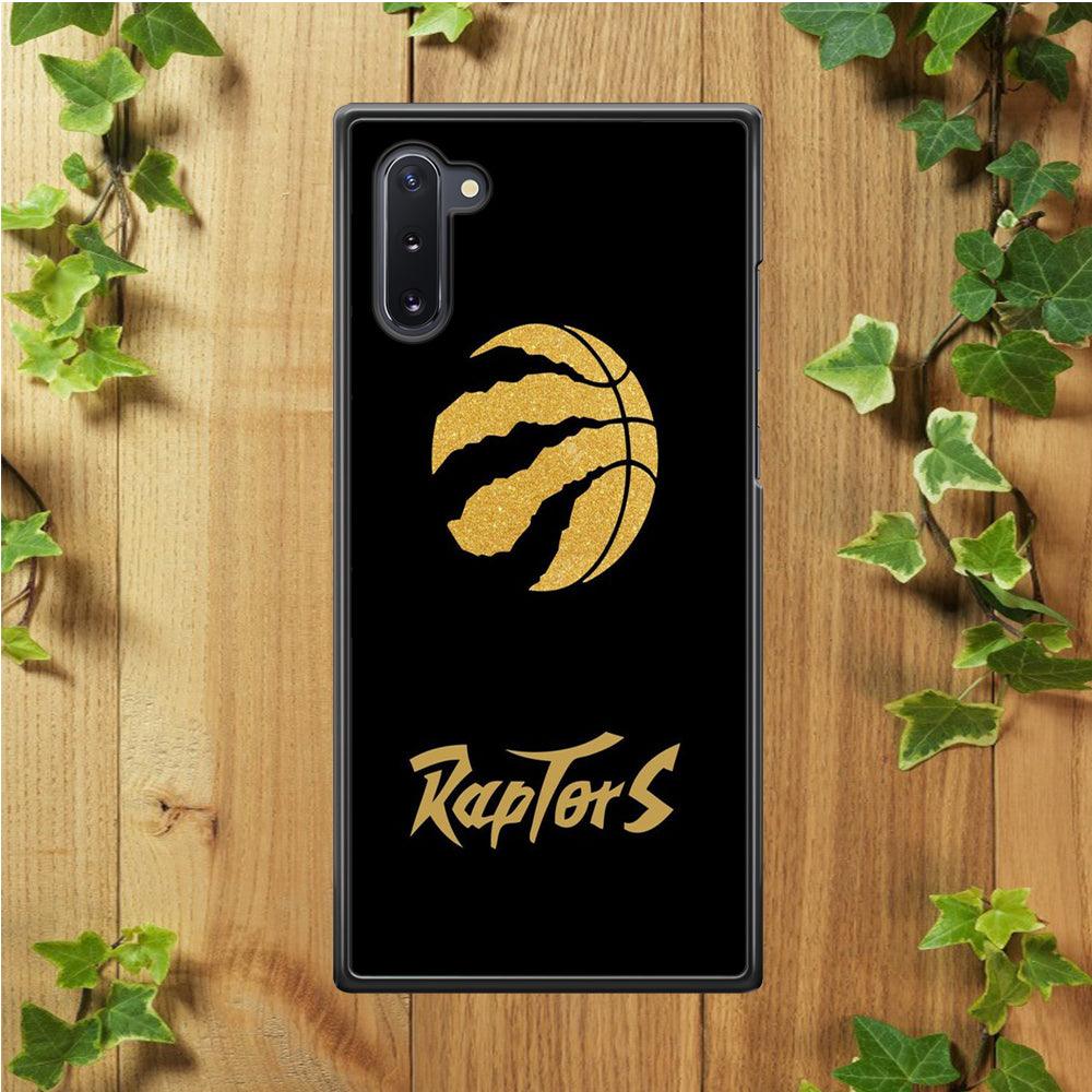 NBA Toronto Raptors Basketball 001 Samsung Galaxy Note 10 Case-Rubber / White (2D Case)-Xtracase