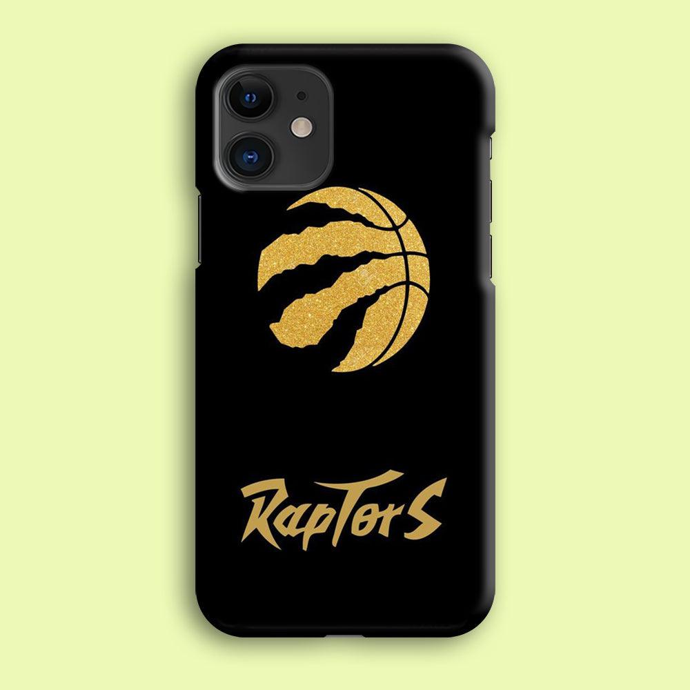 NBA Toronto Raptors Basketball 001 iPhone 12 Case-Plastic / Full Wrap (3D Case)-Xtracase