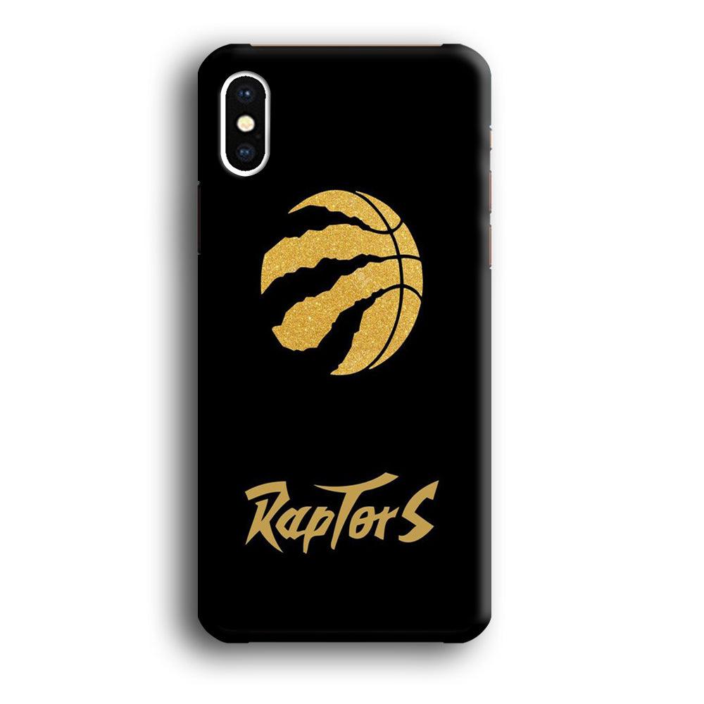 NBA Toronto Raptors Basketball 001 iPhone Xs Max Case-Plastic / Full Wrap (3D Case)-Xtracase