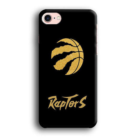 NBA Toronto Raptors Basketball 001 iPhone 8 Case-Plastic / Full Wrap (3D Case)-Xtracase