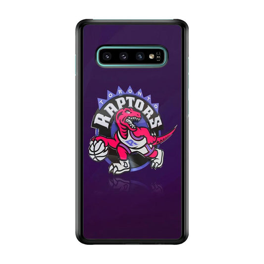 NBA Toronto Raptors Basketball 002 Samsung Galaxy S10 Case-Plastic / Full Wrap (3D Case)-Xtracase