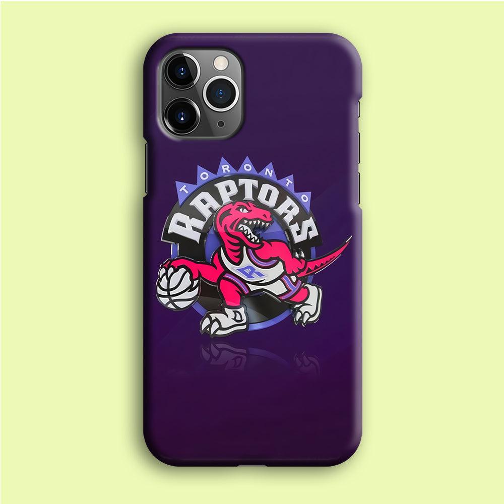 NBA Toronto Raptors Basketball 002 iPhone 12 Pro Case-Plastic / Full Wrap (3D Case)-Xtracase