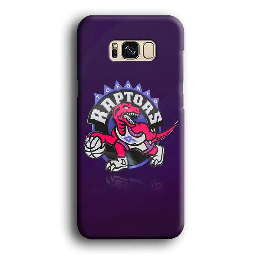 NBA Toronto Raptors Basketball 002 Samsung Galaxy S8 Case-Plastic / Full Wrap (3D Case)-Xtracase