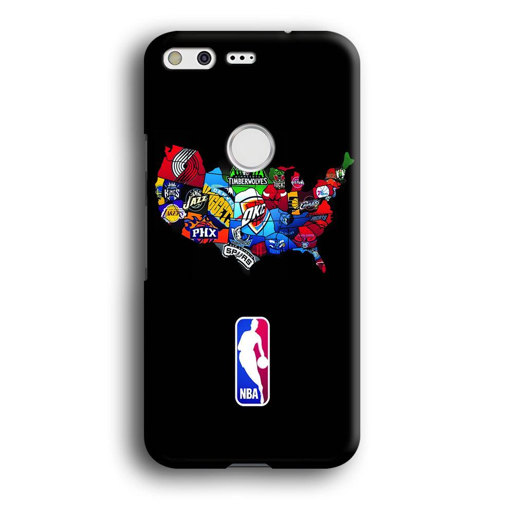NBA Basketball Google Pixel XL 3D Case-Xtracase