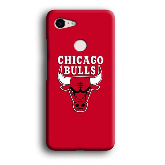 NBA Chicago Bulls Basketball 001 Google Pixel 3 3D Case-Xtracase